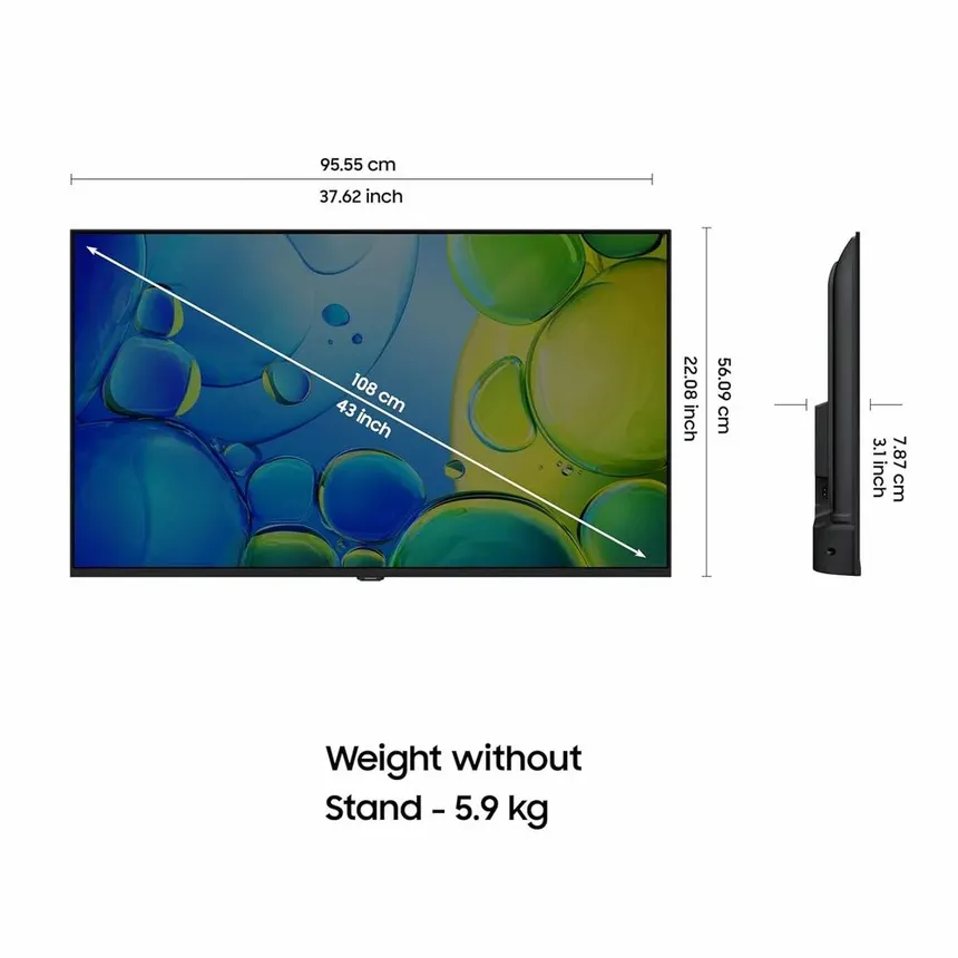  Samsung UA43F5550 Full HD Smart TV 43 inch 1080p Wi-Fi